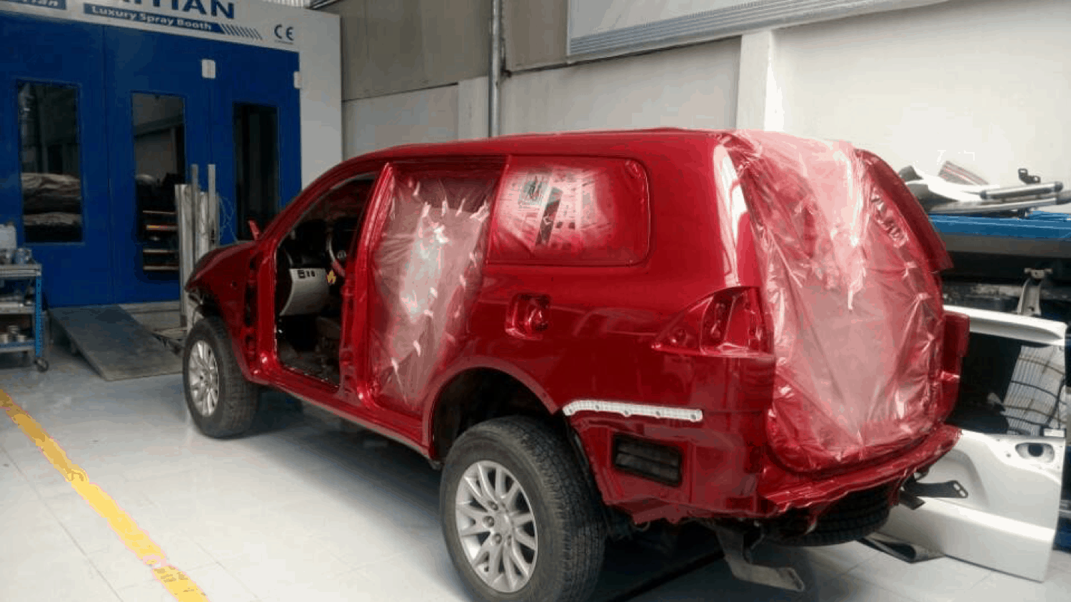 High-class New Car Body Paint Service, Thanh Phong Auto Ho Chi Minh City 2023