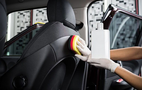 Car leather seat care service