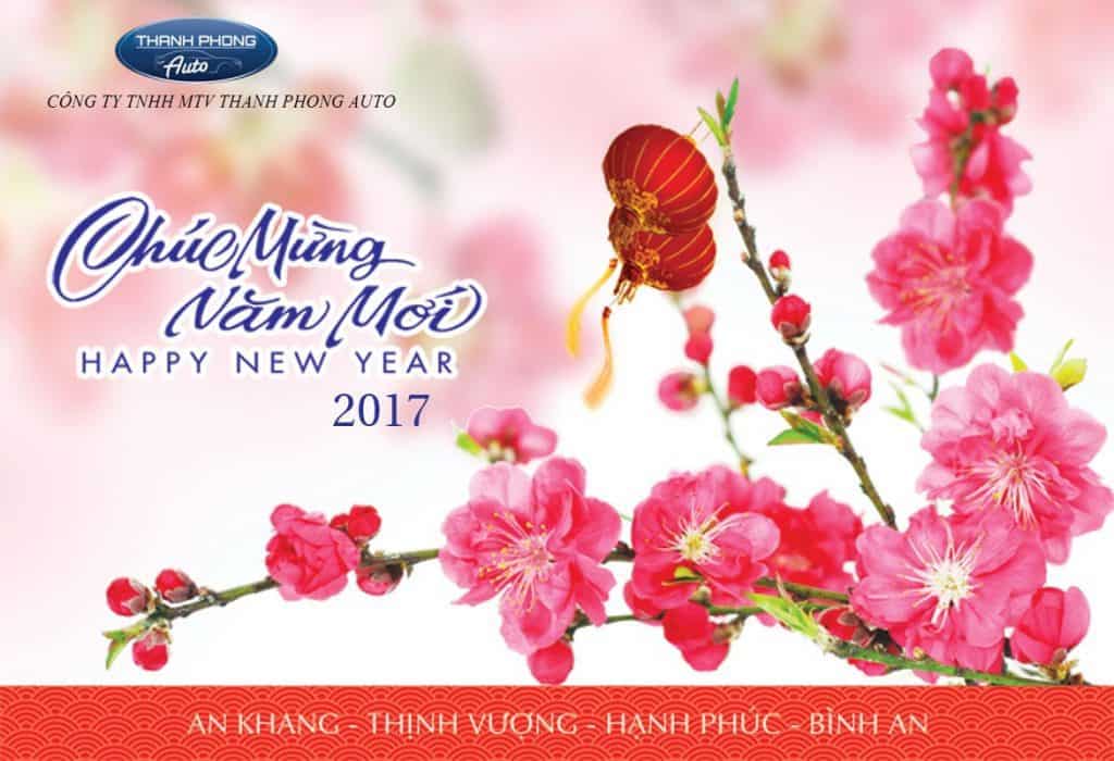 Chúc Xuân 2017 tốt nhất Garage Thanh Phong Auto HCM 2022