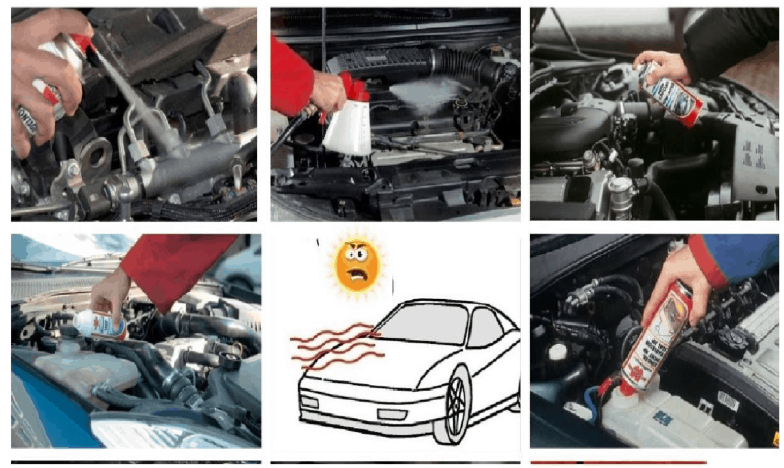 Steps to take care of the engine compartment properly