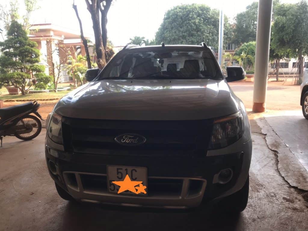 Imported 2014 Ford Ranger Wildtrak car for sale - priced at 645 million high-end Garage Thanh Phong Auto HCM 2022