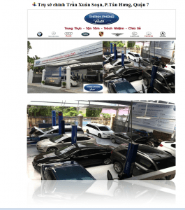 About Us Prestigious Garage Thanh Phong Auto HCM 2022