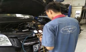 Hư Hỏng Và Cách Khắc Phục Hệ Thống Điều Hòa Xe Hơi chính hãng Garage Thanh Phong Auto HCM 2022