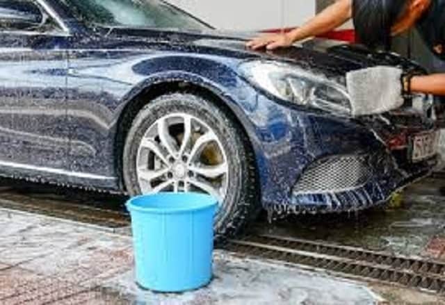 Clean the car before proceeding to remove the scratches