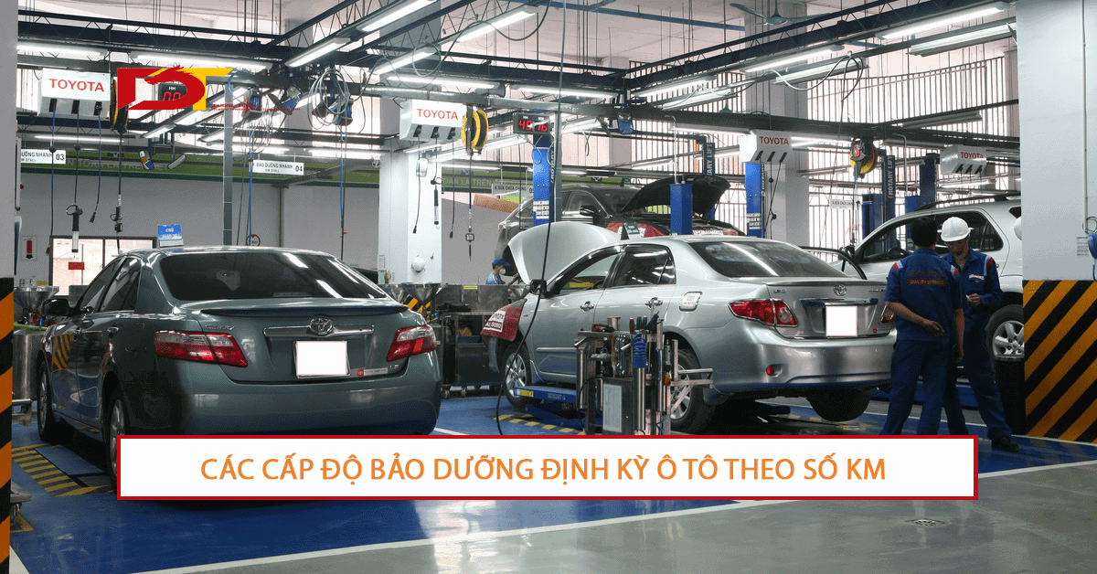 Các Cấp / Hạng Mục Bảo Dưỡng Oto Theo Số Km bảo đảm Garage Thanh Phong Auto HCM 2023