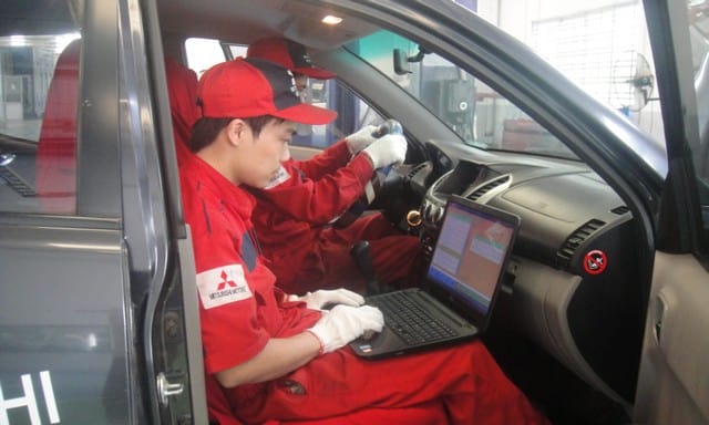 Mitsubishi Motors Việt Nam  MITSUBISHI MOTORS VIỆT NAM TRIỂN KHAI CHƯƠNG  TRÌNH HỖ TRỢ SỬA CHỮA VÀ BẢO DƯỠNG TẠI NHÀ