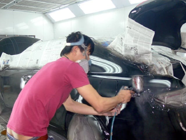 3 Notes When Painting Miles Of Full Body Auto To Remove Scratches On Prestigious Vehicles Garage Thanh Phong Auto HCM 2022