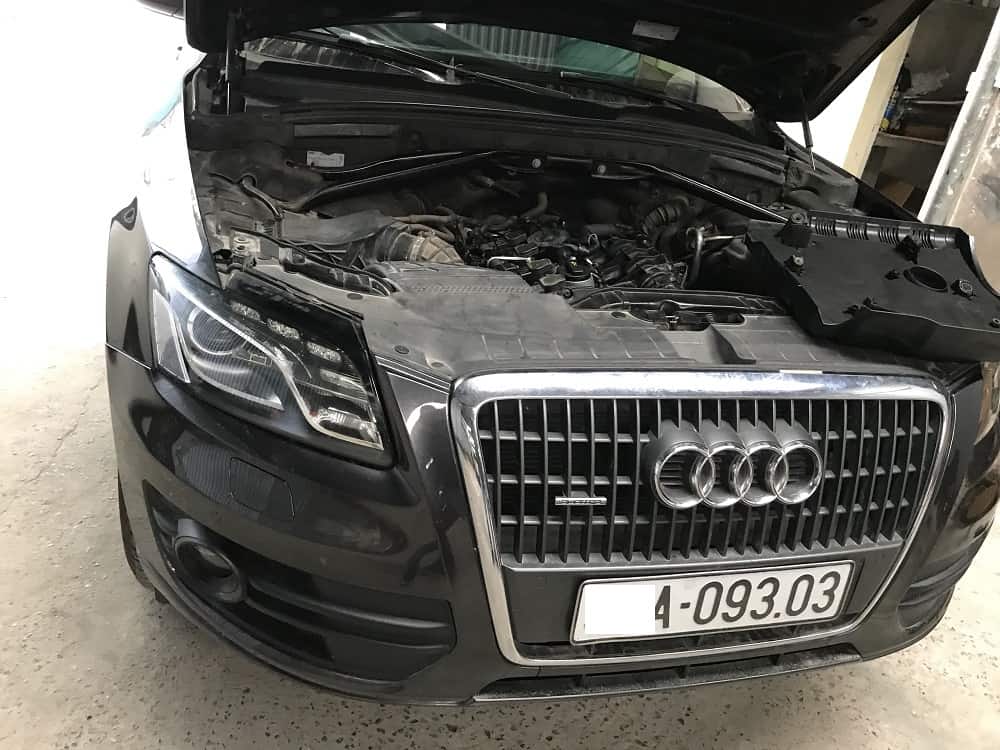 The engine is always an important part of an Audi