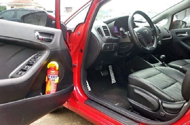 4 Notes When Buying Fire Extinguishers In Cars, Guaranteed Garage Thanh Phong Auto HCM 2022