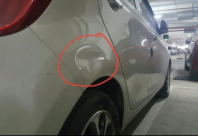 Dented cars for many reasons