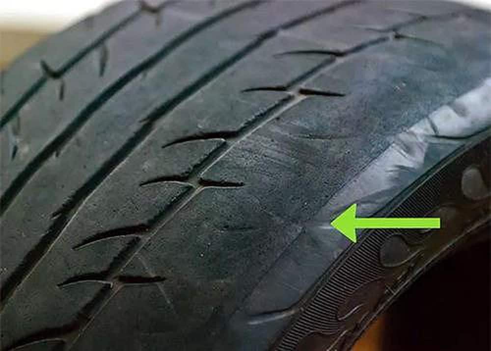 Tires Are So Worn They Should Be Replaced