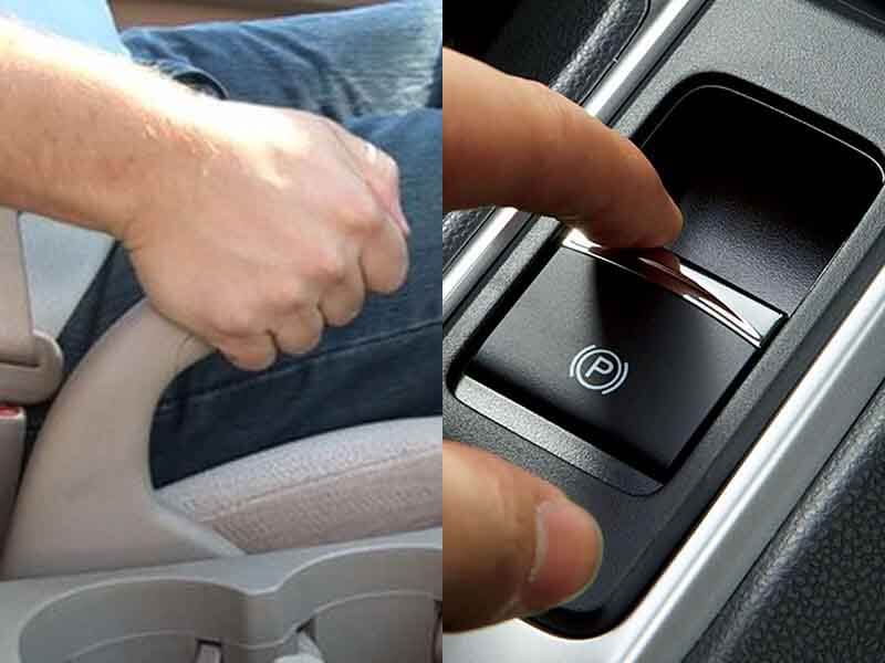 Electronic handbrake uses a motor to operate to assist in braking and releasing the brake