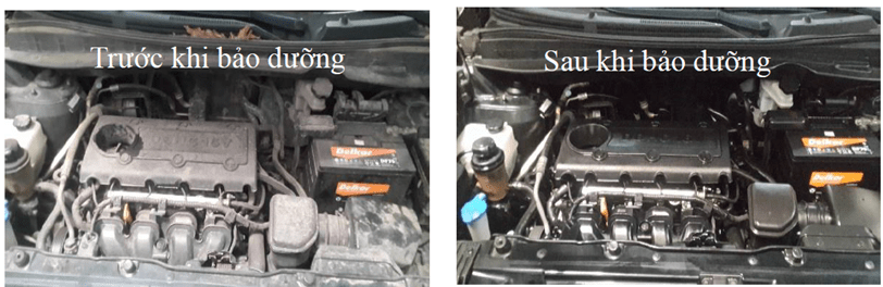 GÓI CHĂM SÓC XE 4 CHỖ SỐ 1: Lót sàn, la phông trần, khoang động cơ, nội thất chất lượng Garage Thanh Phong Auto HCM 2023