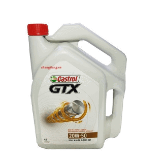 Best Castrol GTX 20W-50 engine oil Garage Thanh Phong Auto HCM 2023