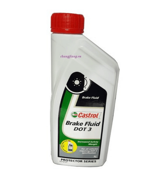 &quot;Castrol Brake Fluid Dot 3 1Liter: For Vehicles That Require The Use Of Brake Fluid According To Dot 3 Standards. Prepared From Poly-Alkylene Glycol Ether With Lubricating Additives, Corrosion Inhibitors . Suitable for Clutch Assist Systems in Cars. The Quality of Brake Fluid Degrades Over Time Due to Moisture, Requiring a Fluid Change Once a Year. Features: - Improve Safety. - Safe Protection of Brake System. Capacity: 1 Liter Manufacturer: Castrol&quot;