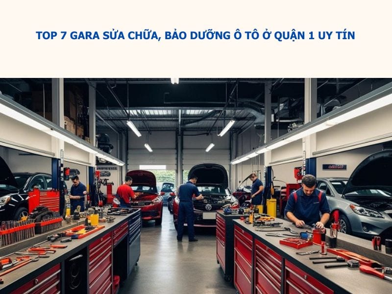 gara sửa chữa/ bảo dưỡng ô tô quận 1