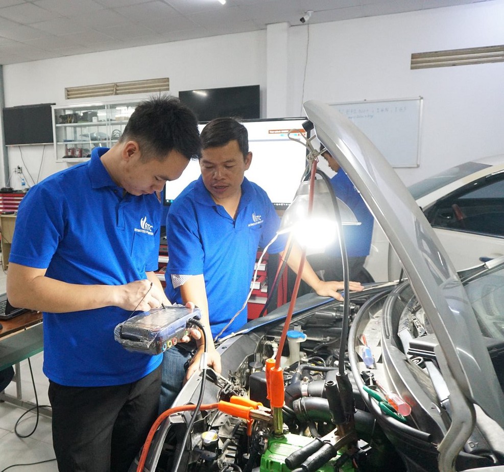 Automobile Repair Vocational Training Center in HCM