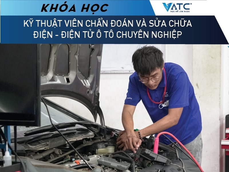 Automotive electronics vocational school in Long An