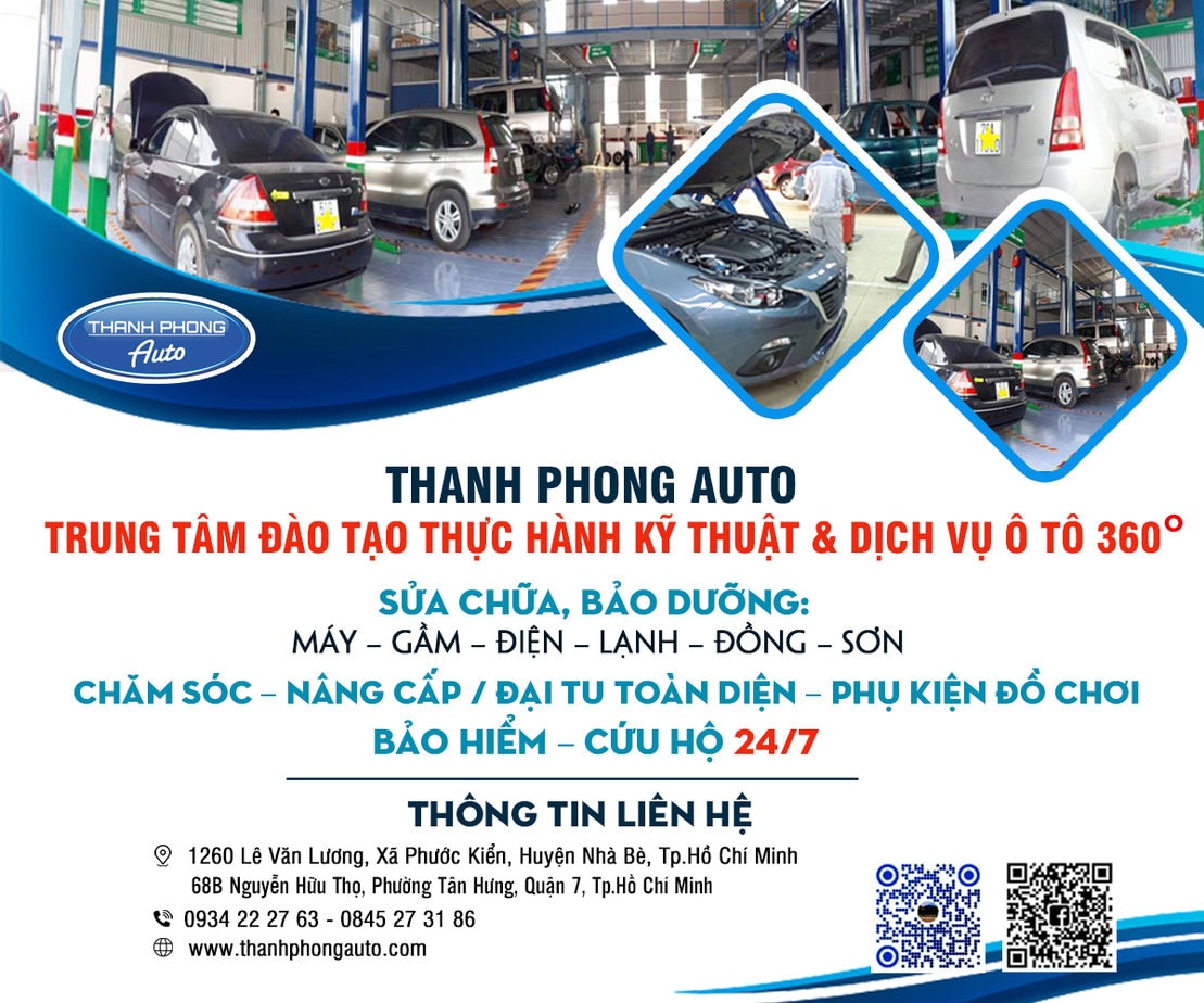 Top 6 High-class Ca Mau Good Auto Repair and Maintenance Vocational Training Garage Thanh Phong Auto HCM 2023