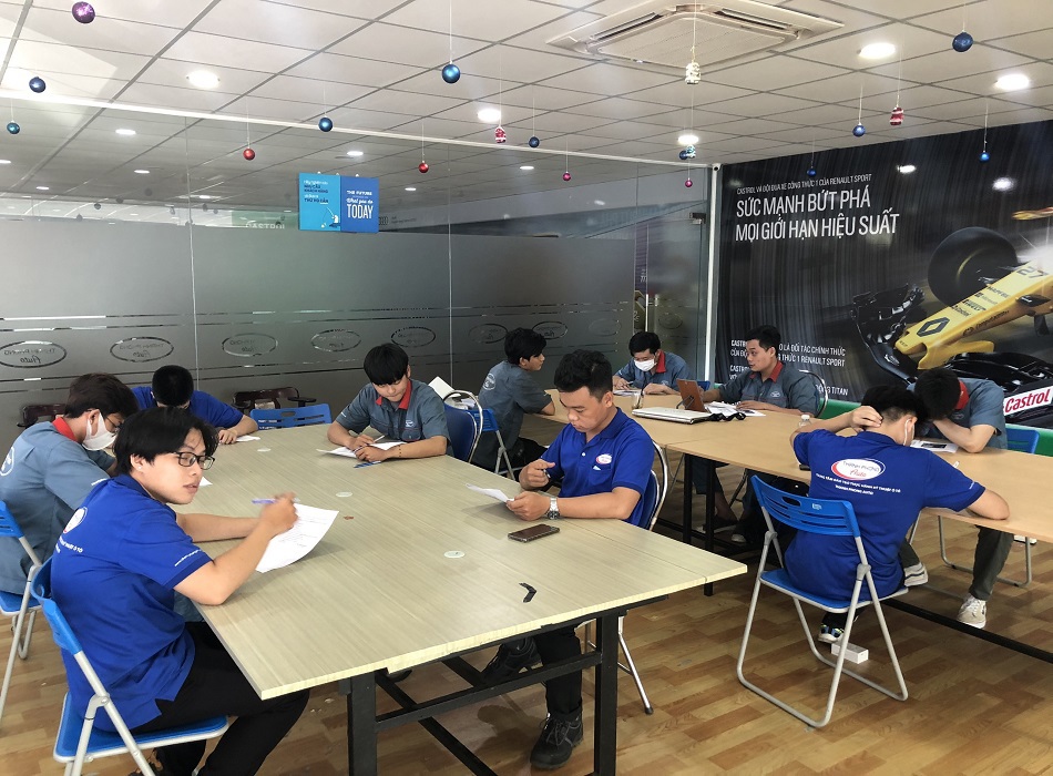 Find a place to train basic auto repair in Ho Chi Minh