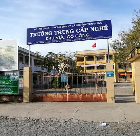 Go Cong Middle School - Prestigious auto repair vocational training in Tien Giang