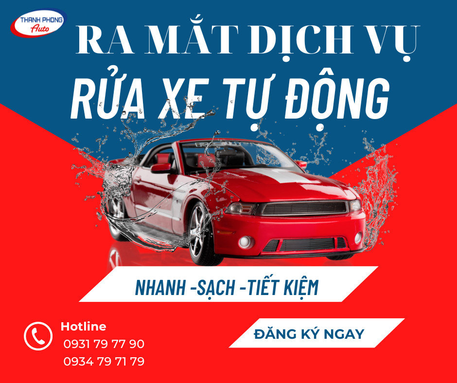 Professional, Reputable Automatic Car Wash Service Hcm High Quality Garage Thanh Phong Auto Hcm 2024