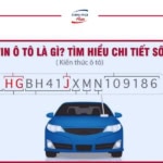 cách đọc số VIN ô tô