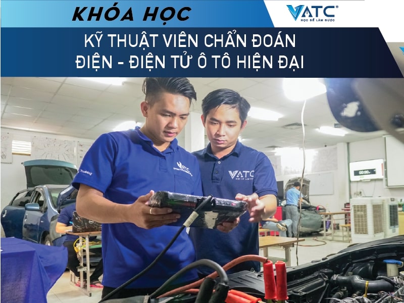 Vietnam Automotive Technical Training Center - VATC - Receive training for automotive electrical trainees