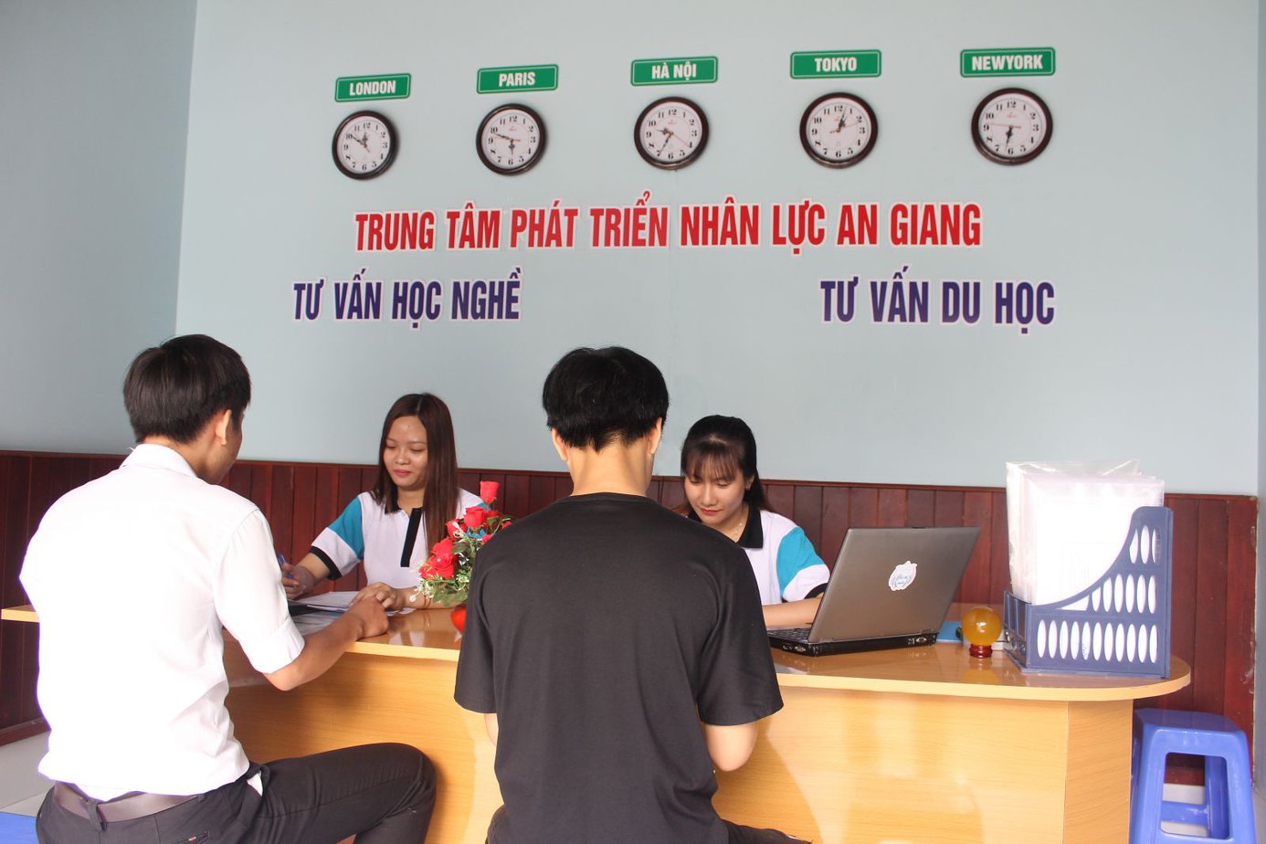 An Giang Human Resource Development Center - automotive electrician enrollment