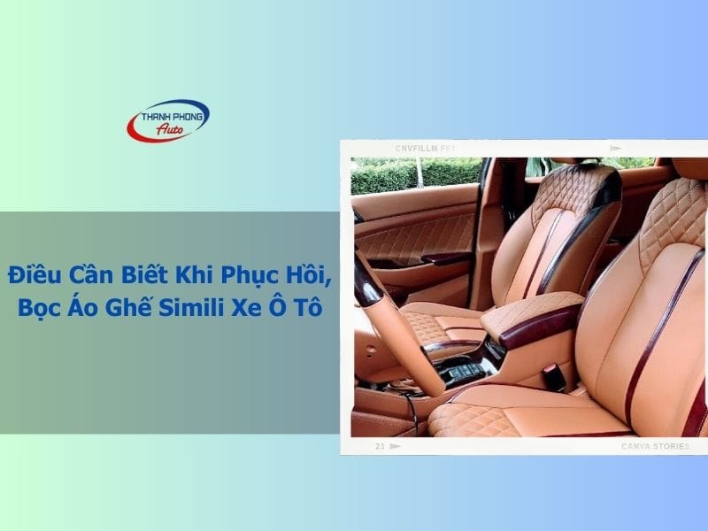 phụ hồi, bọc ghế da simili xe ô tô