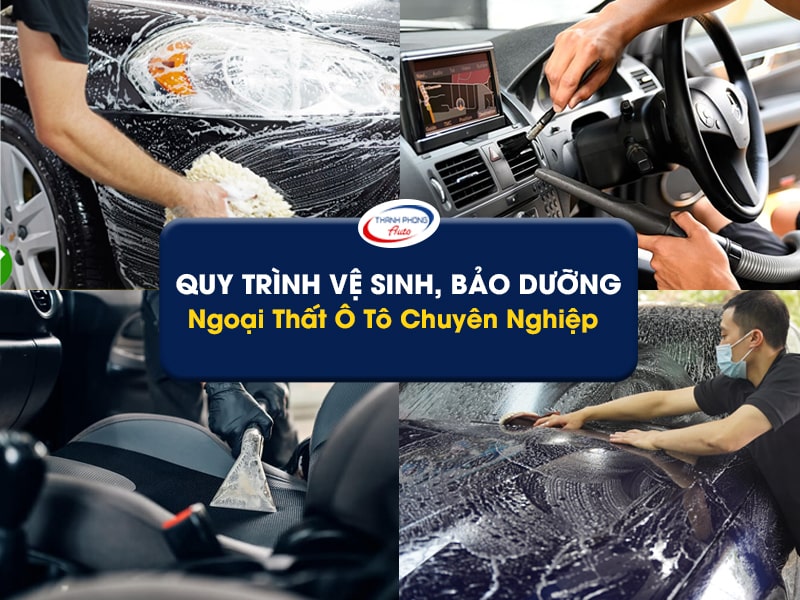 vệ sinh bảo dưỡng ngoại thất ô tô