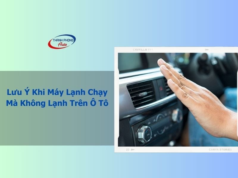 máy lạnh trên ô tô không mát