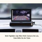 lắp camera lùi, cảm biến de