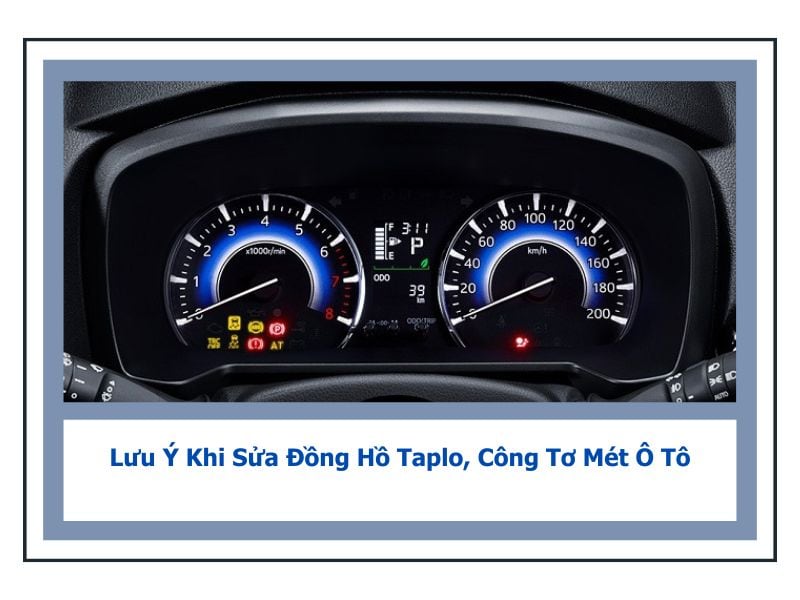 sửa chữa đồng hồ taplo