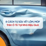 cách xử lý vết móp, lõm ô tô tại nhà