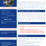 Technical Course on Repairing High-class Car Body Garage Thanh Phong Auto HCM 2023