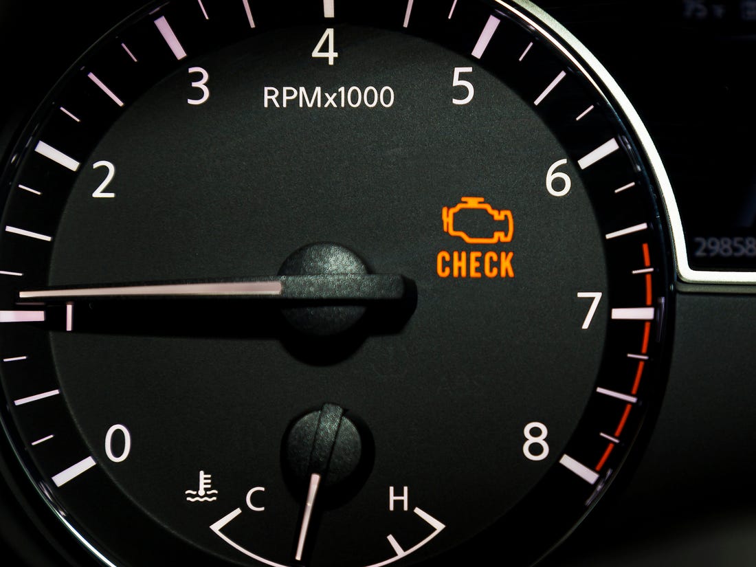 If the Oxygen Sensor is Faulty, the Check Engine Light is On