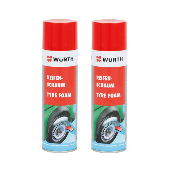500ML WURTH Active tire cleaning & maintenance bottle