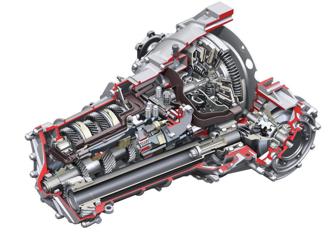 Car gearbox (Illustrated image)