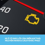 ô tô báo lỗi cảm biến khí thải