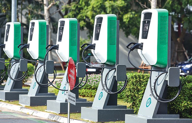 Electric Car Charging Station in Binh Chanh District