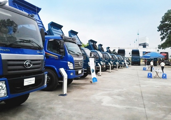 Thaco Truck Sales Showroom in Ho Chi Minh