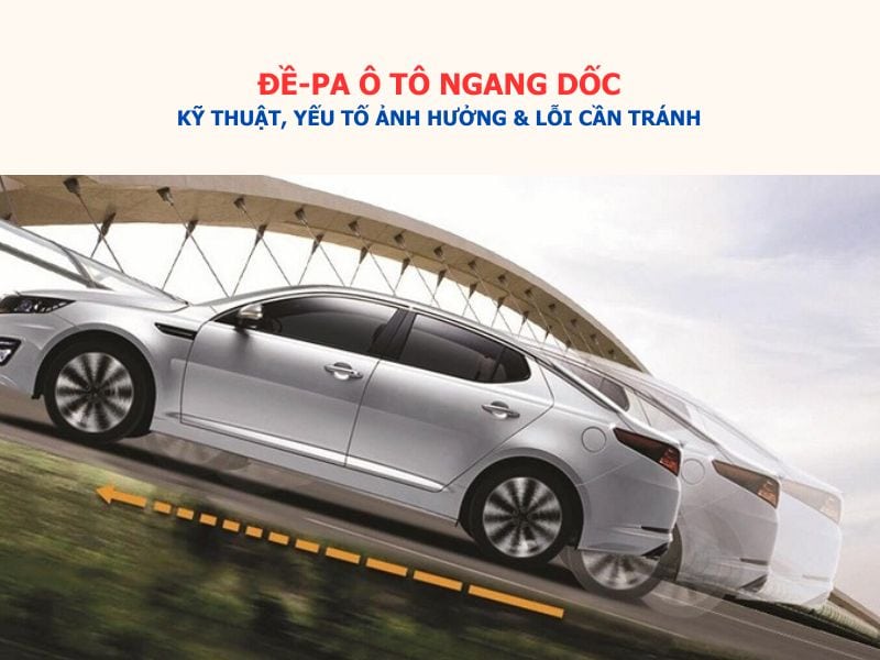 đề-pa ô tô ngang dốc