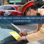 các lỗi thường gặp với ô tô khi tham gia giao thông