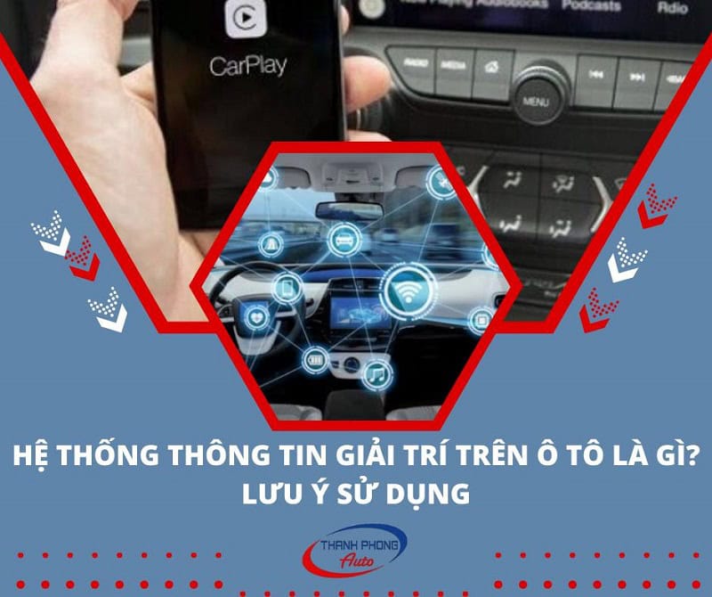 hệ thống giải trí trên xe ô tô