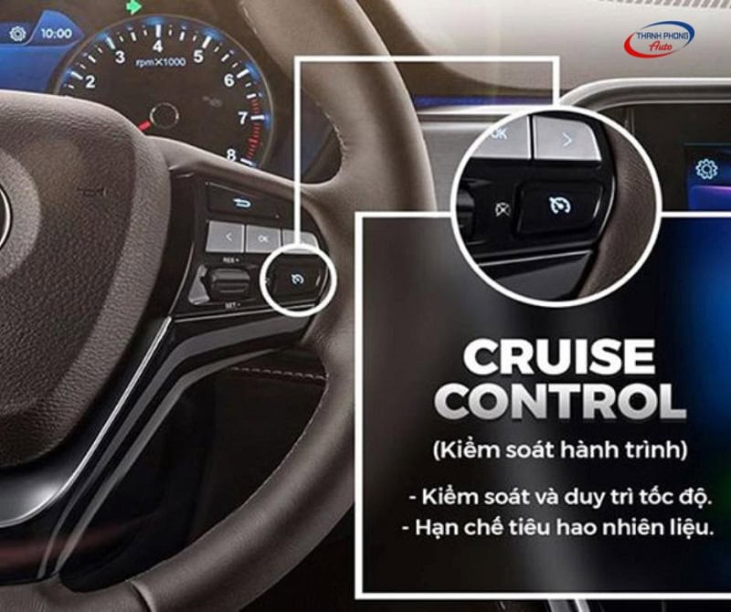 Ưu điểm nổi bật của điều khiển hành trình Cruise Control