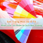 sơn tráng men ô tô