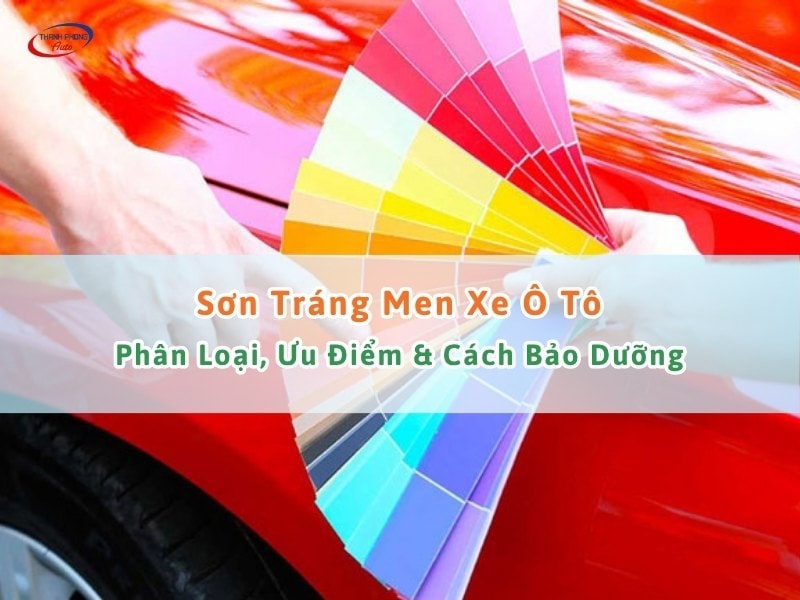 sơn tráng men ô tô