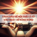 cách bảo vệ nội thất ô tô vào ngày hè nóng